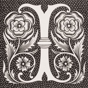 Versierde letter 